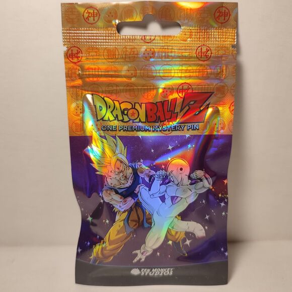 Dragon Ball Z Blind Bag Series Enamel Pins Full Set Of 8 Collectible DBZ Badges - Picture 10 of 11